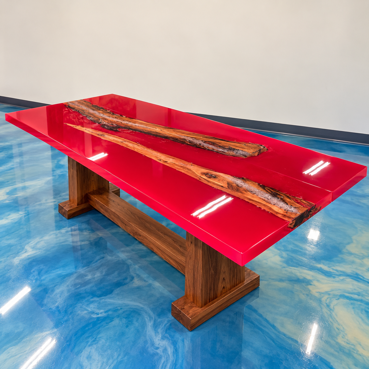 Neon Pink Table